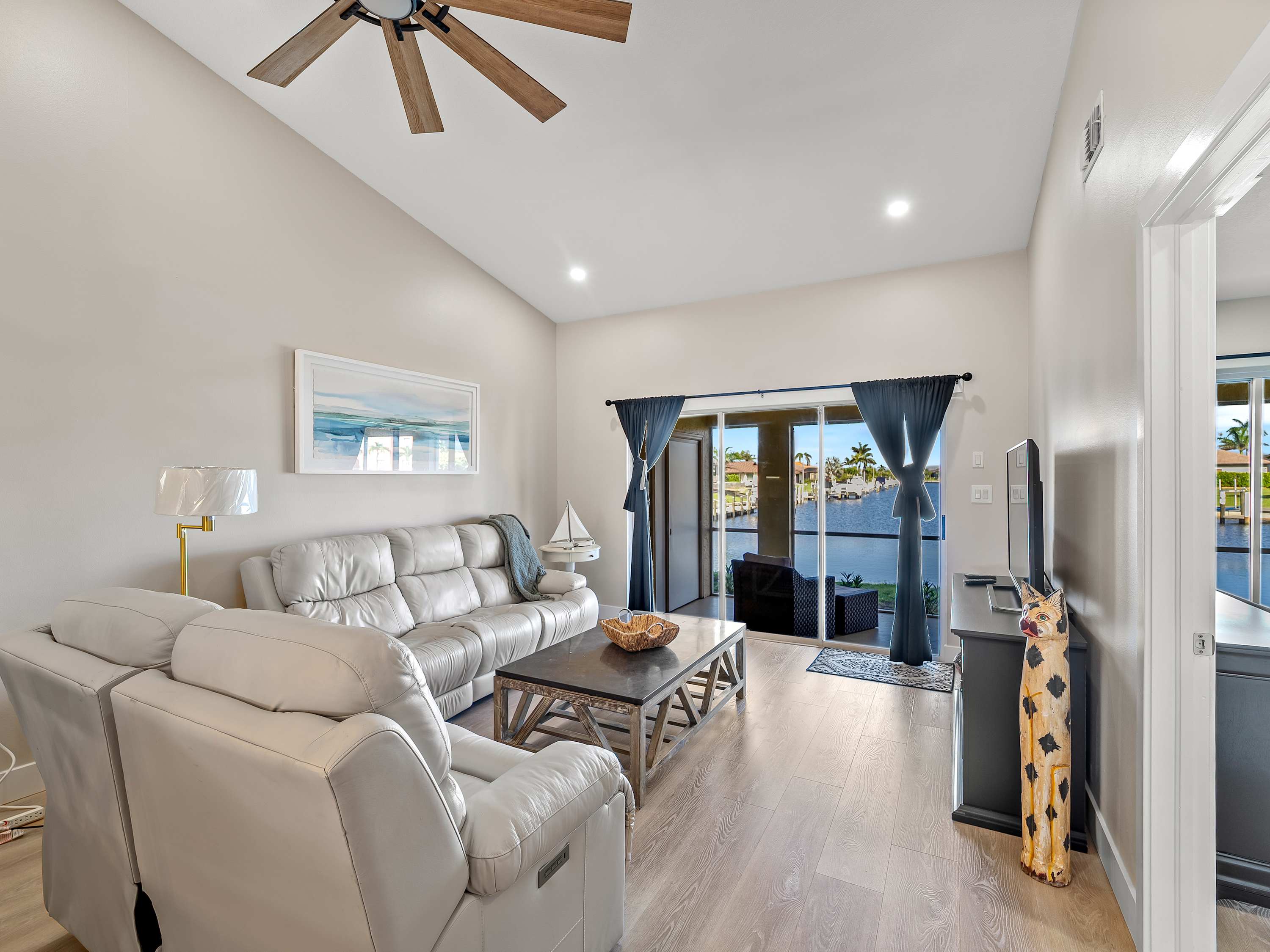 Punta Gorda Isles Villa On The Water, Remodeled