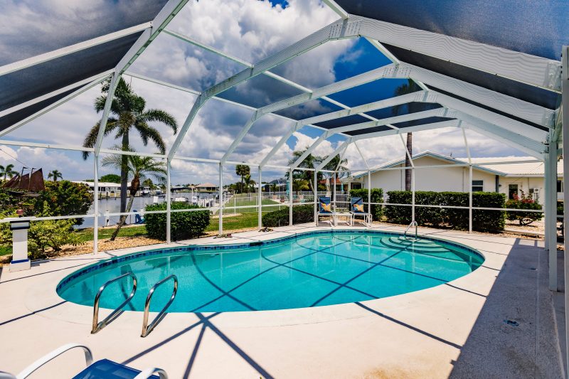 Punta Gorda Isles waterfront pool home