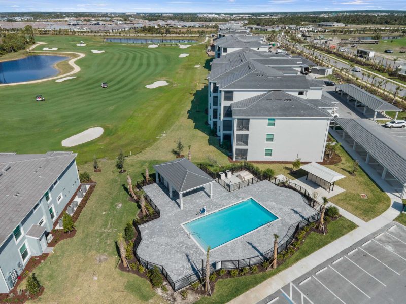 Wellen Park Golf Condo Balcony, Golf View - Pool -